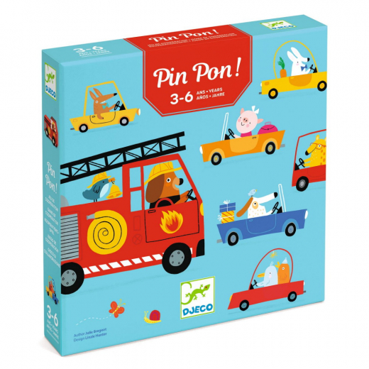 Pin Pon! i gruppen SÄLLSKAPSSPEL / Barnspel hos Spelexperten (DJ08571)