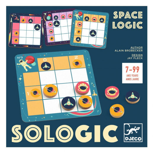 Space Logic (Swe) i gruppen SÄLLSKAPSSPEL / Familjespel hos Spelexperten (DJ08580)