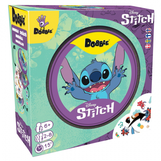 Dobble: Disney Stitch i gruppen SÄLLSKAPSSPEL / Kortspel hos Spelexperten (DOBSTI07ML4)