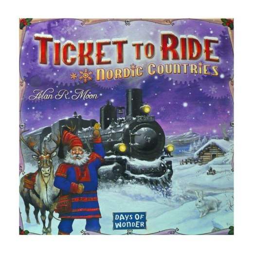 Ticket to Ride: Nordic Countries (Eng.) i gruppen  hos Spelexperten (DOW71798)