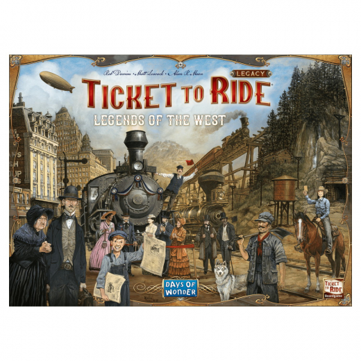 Ticket to Ride Legacy: Legends of the West i gruppen SÄLLSKAPSSPEL / Strategispel hos Spelexperten (DOW720036)