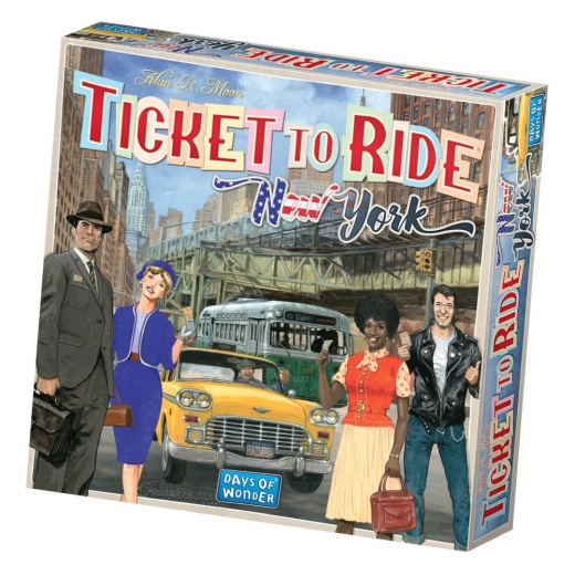 Ticket To Ride: New York (Eng) i gruppen SÄLLSKAPSSPEL hos Spelexperten (DOW720060)