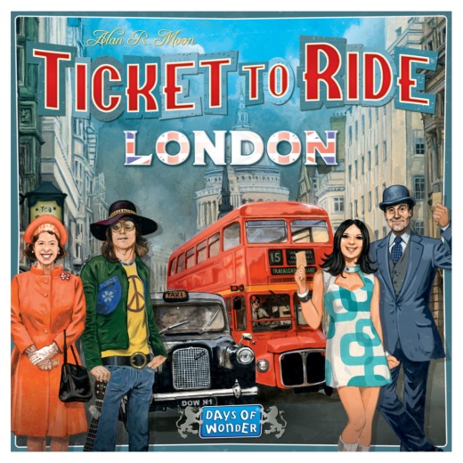 Ticket to Ride: London (Eng) i gruppen SÄLLSKAPSSPEL / Familjespel hos Spelexperten (DOW720061)