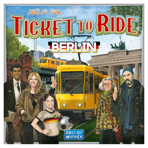 Ticket To Ride: Berlin (Eng) i gruppen SÄLLSKAPSSPEL / Spelserier / Ticket to Ride hos Spelexperten (DOW720065)