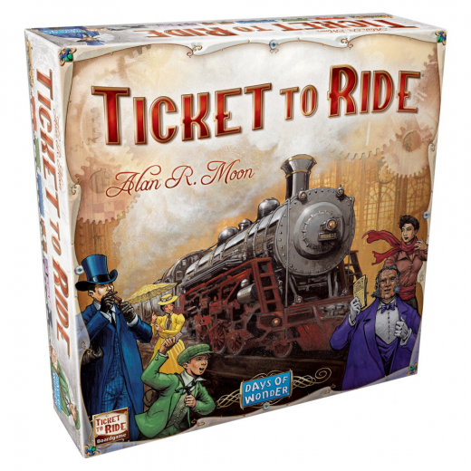 Ticket To Ride (Eng.) i gruppen SÄLLSKAPSSPEL / Strategispel hos Spelexperten (DOW7201)