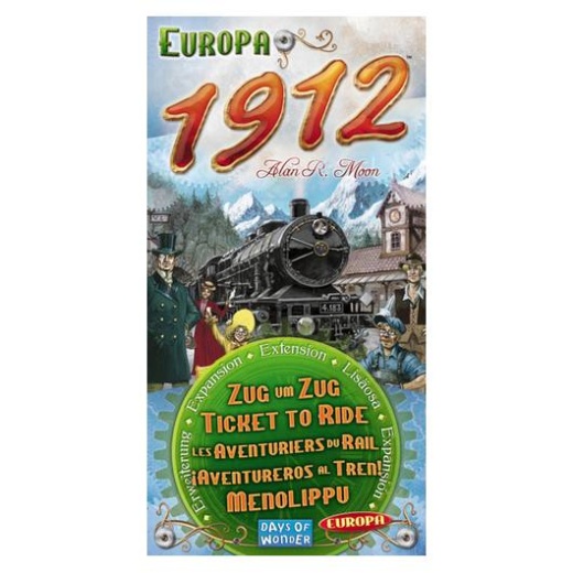 Ticket To Ride Europa 1912 (Exp.) i gruppen SÄLLSKAPSSPEL / Expansioner hos Spelexperten (DOW72011)