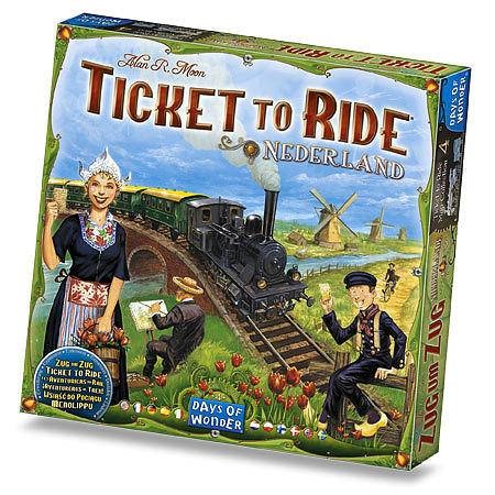 Ticket to Ride: Nederland (Exp.) i gruppen SÄLLSKAPSSPEL / Expansioner hos Spelexperten (DOW720120)