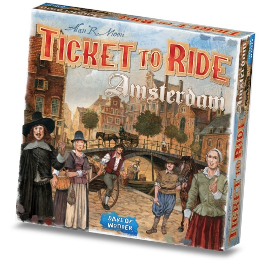 Ticket To Ride - Amsterdam (Eng) i gruppen SÄLLSKAPSSPEL / Familjespel hos Spelexperten (DOW720163)