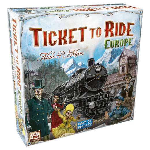 Ticket to Ride - Europe (Eng) i gruppen SÄLLSKAPSSPEL / Strategispel hos Spelexperten (DOW7202)