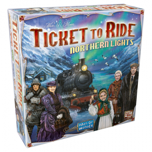 Ticket to Ride: Northern Lights (Swe) i gruppen SÄLLSKAPSSPEL / Strategispel hos Spelexperten (DOW720937)