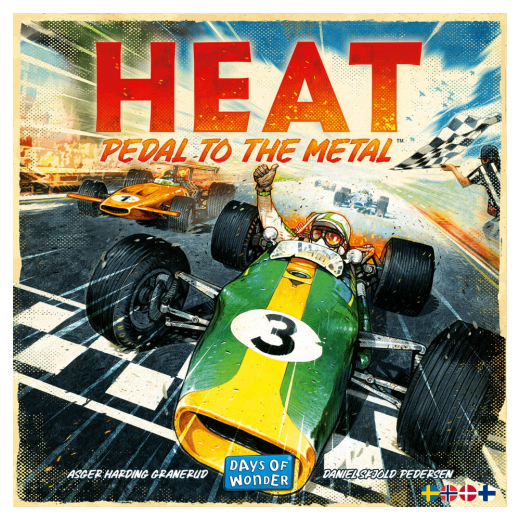 Heat: Pedal to the Metal (Swe) i gruppen SÄLLSKAPSSPEL / Strategispel hos Spelexperten (DOW9191)