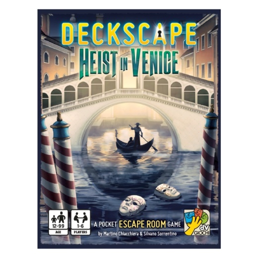 Deckscape: Heist in Venice i gruppen SÄLLSKAPSSPEL / Kortspel hos Spelexperten (DVG5700)
