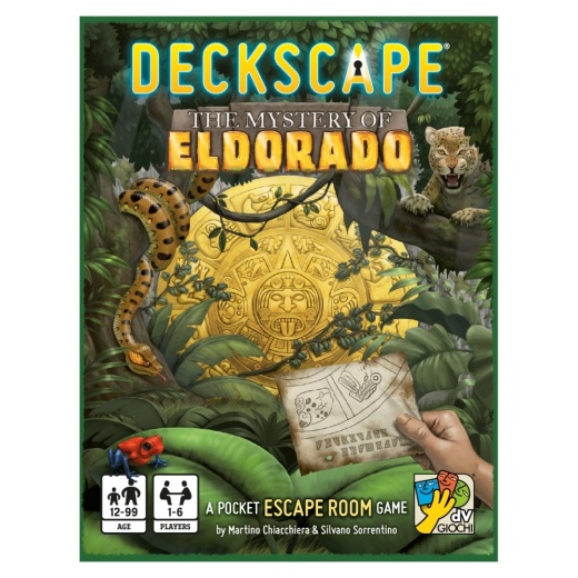 Deckscape: The Mystery of Eldorado i gruppen SÄLLSKAPSSPEL / Kortspel hos Spelexperten (DVG5702)