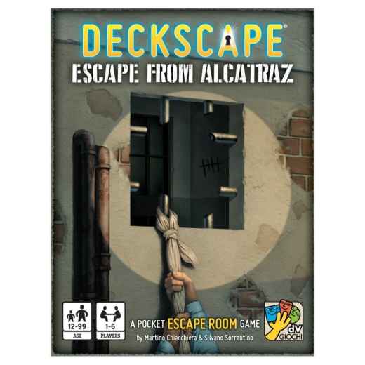 Deckscape: Escape from Alcatraz i gruppen SÄLLSKAPSSPEL / Kortspel hos Spelexperten (DVG5721)