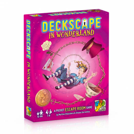 Deckscape: In Wonderland i gruppen SÄLLSKAPSSPEL / Kortspel hos Spelexperten (DVG5745)