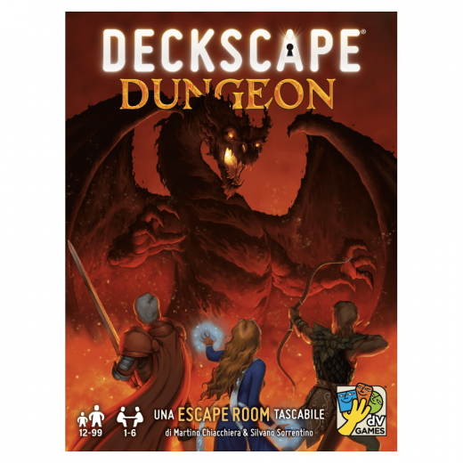 Deckscape: Dungeon i gruppen SÄLLSKAPSSPEL / Escape Room hos Spelexperten (DVG5757)