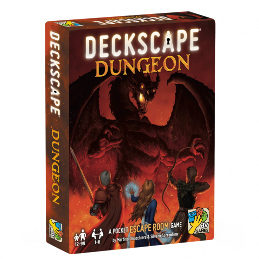 Deckscape: Dungeon i gruppen SÄLLSKAPSSPEL / Escape Room hos Spelexperten (DVG5757)