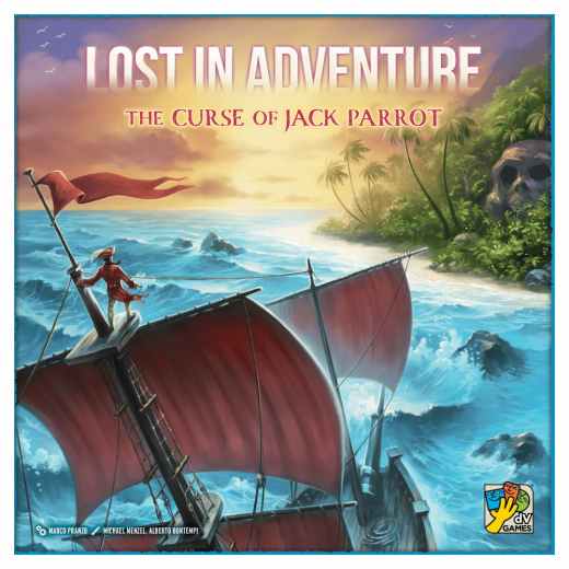 Lost in Adventure: The Curse of Jack Parrot i gruppen SÄLLSKAPSSPEL / Strategispel hos Spelexperten (DVG9081)