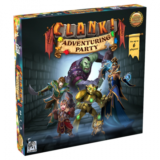 Clank!: Adventuring Party - Master Thief Edition i gruppen SÄLLSKAPSSPEL / Spelserier / Clank! hos Spelexperten (DWD02025)