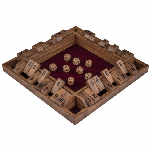 Shut the box 4 i gruppen SÄLLSKAPSSPEL / Klassiska hos Spelexperten (E-300406)