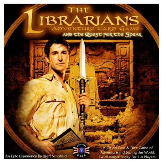 The Librarians: Adventure Card Game - Quest for the Spear (Exp.) i gruppen SÄLLSKAPSSPEL / Expansioner hos Spelexperten (EEGLIBEXP01)