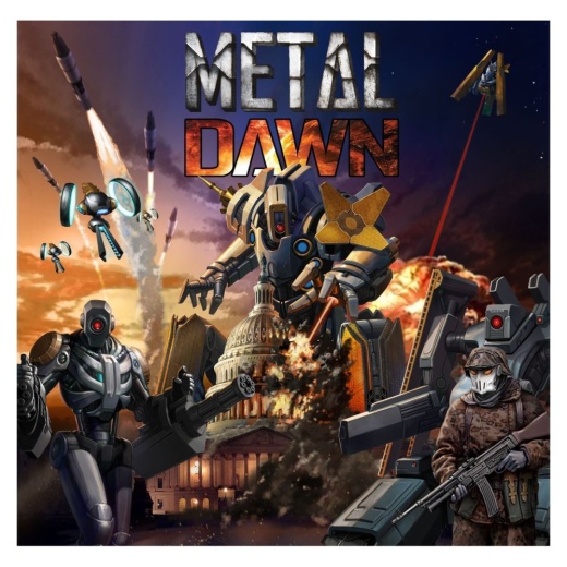 Metal Dawn - Kickstarter Tech War Deluxe Ed. i gruppen SÄLLSKAPSSPEL / Strategispel hos Spelexperten (EEMD1)