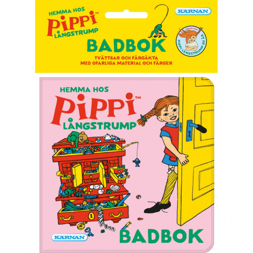 Badbok - Hemma Hos Pippi Långstrump i gruppen LEKSAKER / Barn & baby / Bada hos Spelexperten (EK-460091)