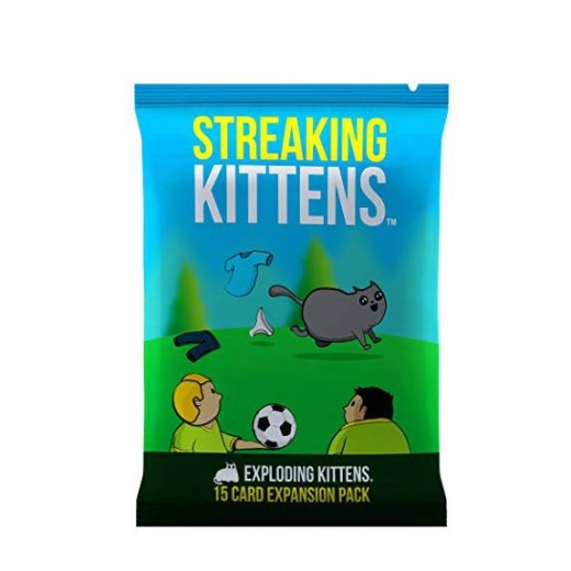 Exploding Kittens: Streaking Kittens (Eng) (Exp.) i gruppen SÄLLSKAPSSPEL / Expansioner hos Spelexperten (EKG2EXP)