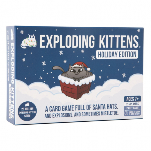 Exploding Kittens: Holiday Edition i gruppen SÄLLSKAPSSPEL / Spelserier / Exploding Kittens hos Spelexperten (EKGHOL6R)