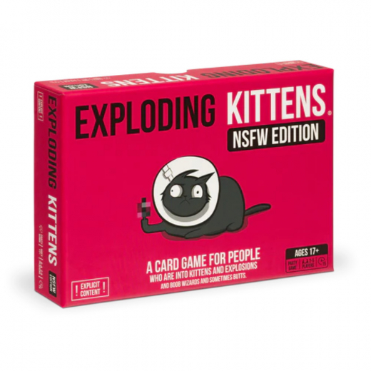 Exploding Kittens NSFW Ed. (Eng.) i gruppen SÄLLSKAPSSPEL / Kortspel hos Spelexperten (EKGNSFW1)