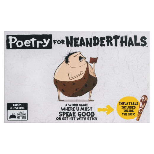 Poetry for Neanderthals i gruppen SÄLLSKAPSSPEL / Festspel hos Spelexperten (EKGPOETRY-CORE1)