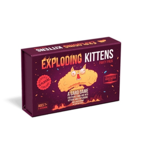 Exploding Kittens: Party Pack (Eng) i gruppen SÄLLSKAPSSPEL / Festspel hos Spelexperten (EKGPPG)