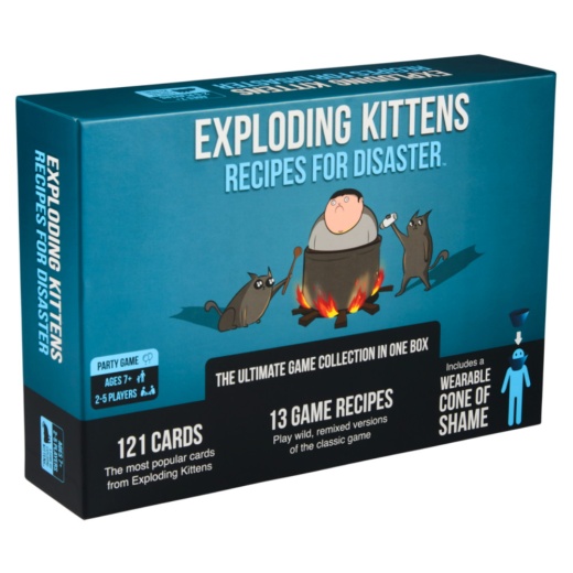 Exploding Kittens: Recipes for Disaster i gruppen SÄLLSKAPSSPEL / Festspel hos Spelexperten (EKGRFD1)