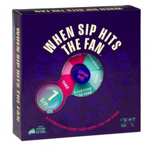 When Sip Hits The Fan i gruppen SÄLLSKAPSSPEL hos Spelexperten (EKGSIP4)