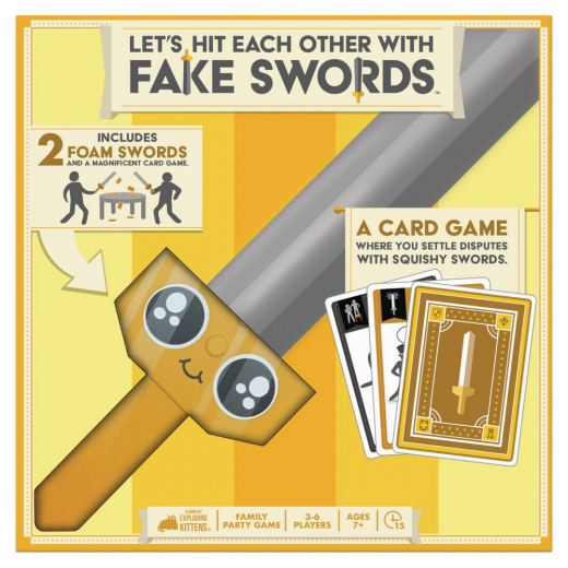 Let's Hit Each Other With Fake Swords i gruppen SÄLLSKAPSSPEL / Festspel hos Spelexperten (EKGSWRDCORESM3)