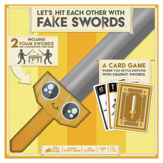 Let's Hit Each Other With Fake Swords i gruppen SÄLLSKAPSSPEL hos Spelexperten (EKGSWRDCORESM3)