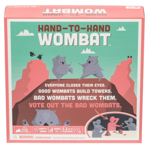 Hand-to-Hand Wombat (Eng) i gruppen SÄLLSKAPSSPEL / Festspel hos Spelexperten (EKGWMBTCORE4)
