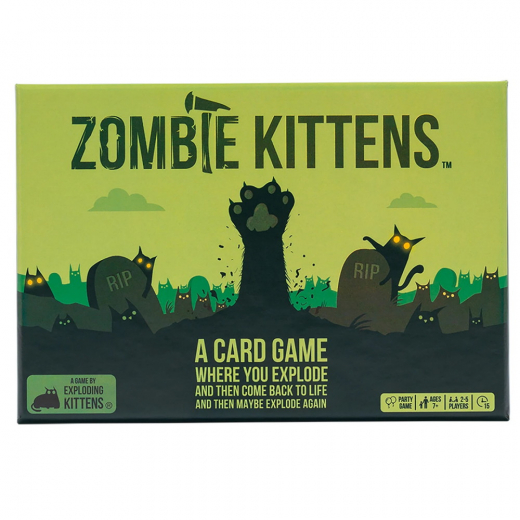 Zombie Kittens (Eng) i gruppen SÄLLSKAPSSPEL / Kortspel hos Spelexperten (EKGZOMB6)