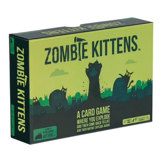 Zombie Kittens (Swe) i gruppen SÄLLSKAPSSPEL / Kortspel hos Spelexperten (EKGZOMBNOR)