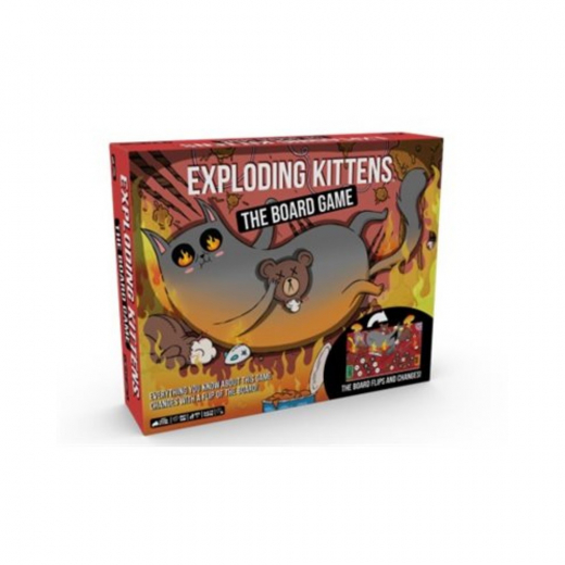 Exploding Kittens: The Board Game (Swe) i gruppen SÄLLSKAPSSPEL / Spelserier / Exploding Kittens hos Spelexperten (EKIBG01NOR)