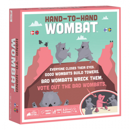 Hand-to-Hand Wombat (Swe) i gruppen SÄLLSKAPSSPEL / Festspel hos Spelexperten (EKIWOM01NOR)