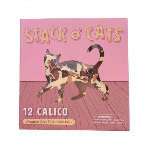Stack O' Cats - 12 Calico i gruppen SÄLLSKAPSSPEL / Expansioner hos Spelexperten (EMG75689)