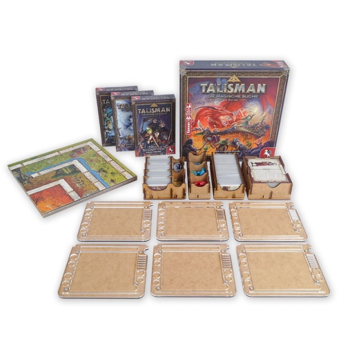e-Raptor Insert - Talisman (4th Edition) i gruppen SÄLLSKAPSSPEL / Tillbehör / Inserts & Organizers hos Spelexperten (ERP2263)