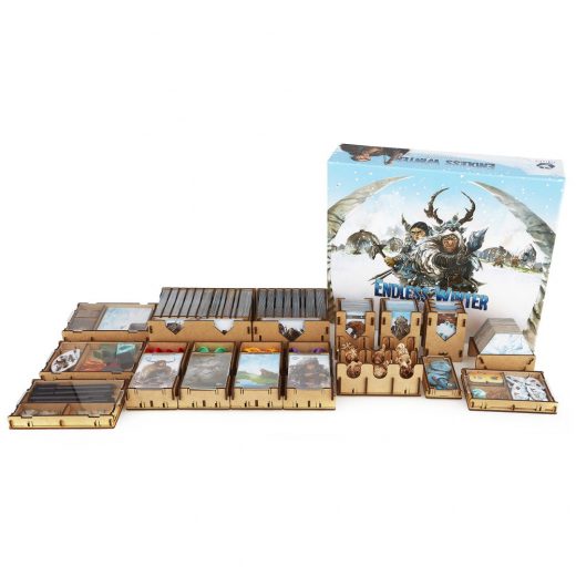 e-Raptor Insert - Endless Winter: Paleoamericans + expansions i gruppen SÄLLSKAPSSPEL / Tillbehör / Inserts & Organizers hos Spelexperten (ERP2572)