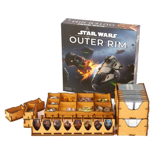 e-Raptor Insert - Star Wars: Outer Rim i gruppen SÄLLSKAPSSPEL / Tillbehör / Inserts & Organizers hos Spelexperten (ERP3369)