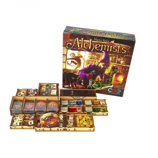 e-Raptor Insert - Alchemists + expansion i gruppen SÄLLSKAPSSPEL / Tillbehör / Inserts & Organizers hos Spelexperten (ERP5578)