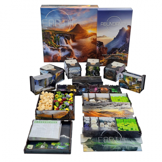 e-Raptor Insert - Earth + Expansion UV Print i gruppen SÄLLSKAPSSPEL / Tillbehör / Inserts & Organizers hos Spelexperten (ERP9767)