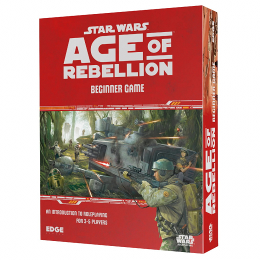 Star Wars RPG: Age of Rebellion - Beginner Game i gruppen SÄLLSKAPSSPEL / Rollspel / Star Wars RPG hos Spelexperten (ESSWA01)