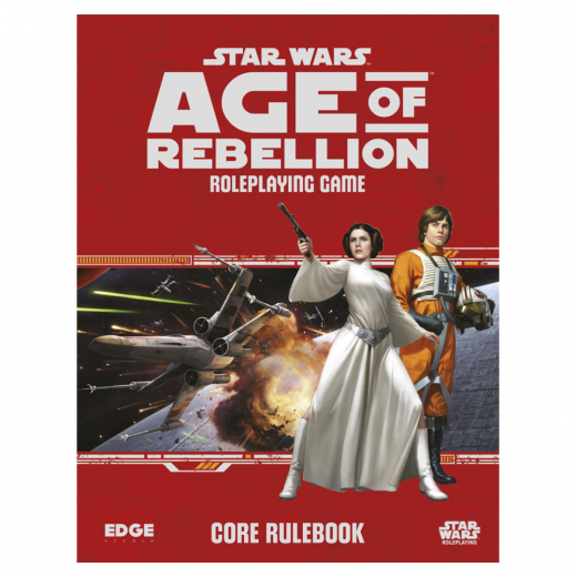 Star Wars RPG: Age of Rebellion - Core Rulebook i gruppen SÄLLSKAPSSPEL / Rollspel / Star Wars RPG hos Spelexperten (ESSWA02)