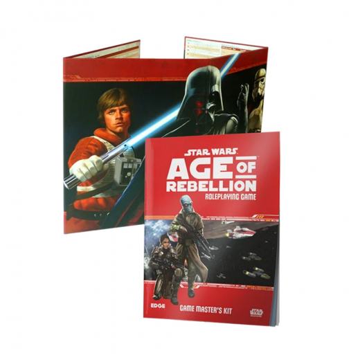 Star Wars RPG: Age of Rebellion - Game Master's Kit i gruppen SÄLLSKAPSSPEL / Rollspel / Star Wars RPG hos Spelexperten (ESSWA03EN)